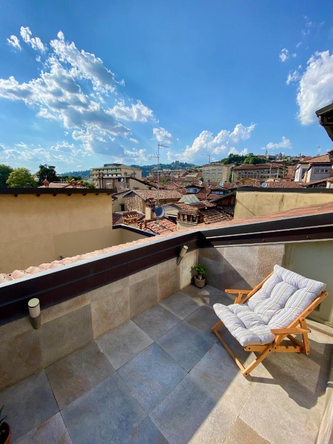 Magic Place Bergamo! Relax Apartment With Terrace In The Heart Of The City المظهر الخارجي الصورة