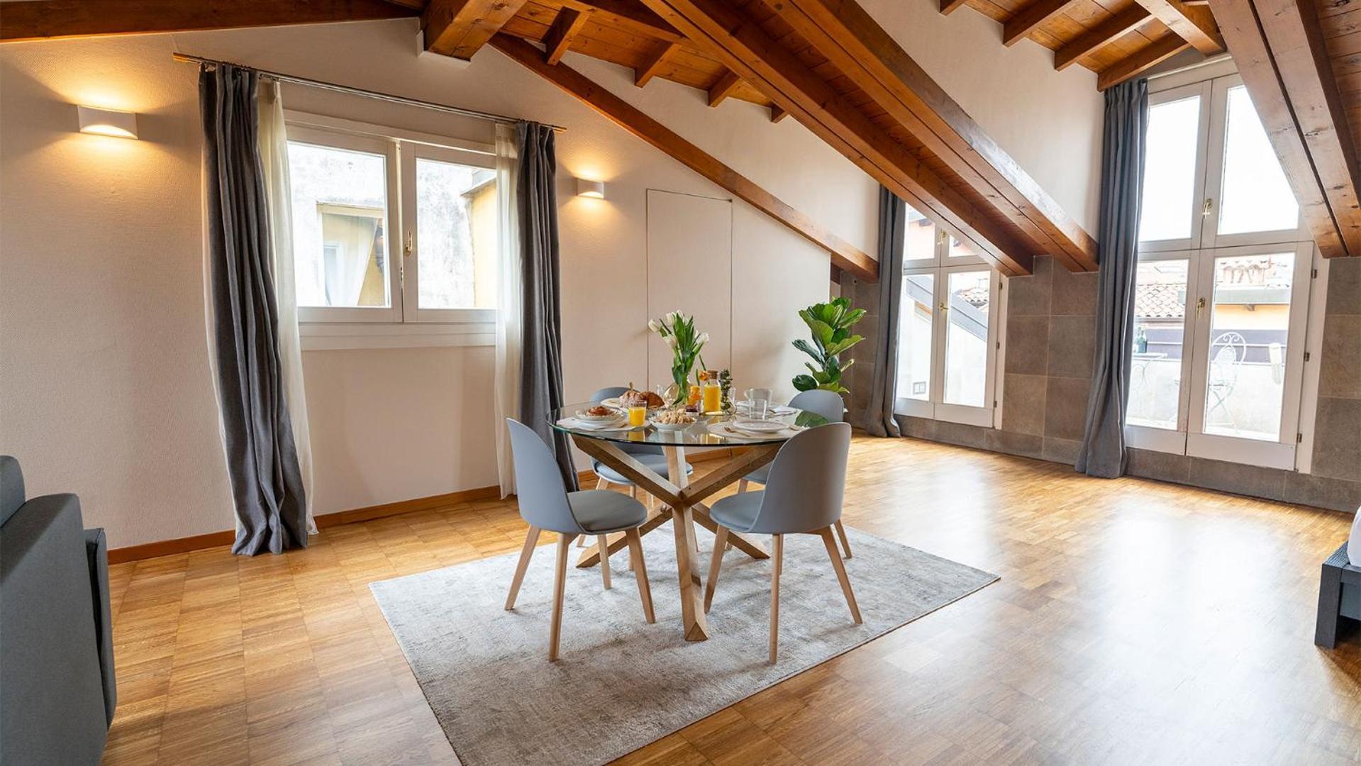 Magic Place Bergamo! Relax Apartment With Terrace In The Heart Of The City المظهر الخارجي الصورة